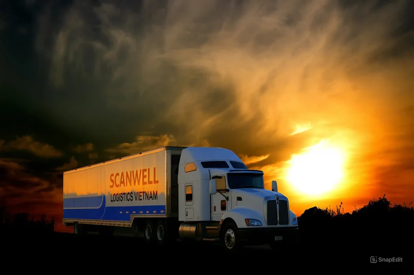 Đội xe vận tải Scanwell Logistics
